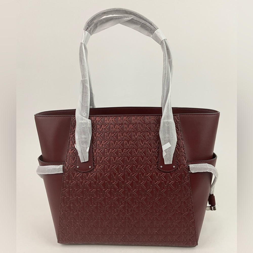 Michael Kors Merlot Voyager Tote Bag New No Tags